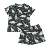 Yiying Custom Print Cotton Fabric for Girls Kids Summer Toddler Clothes Short Sets Boys Clothing Sets