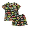 Yiying Custom Print Cotton Fabric for Girls Kids Summer Toddler Clothes Short Sets Boys Clothing Sets