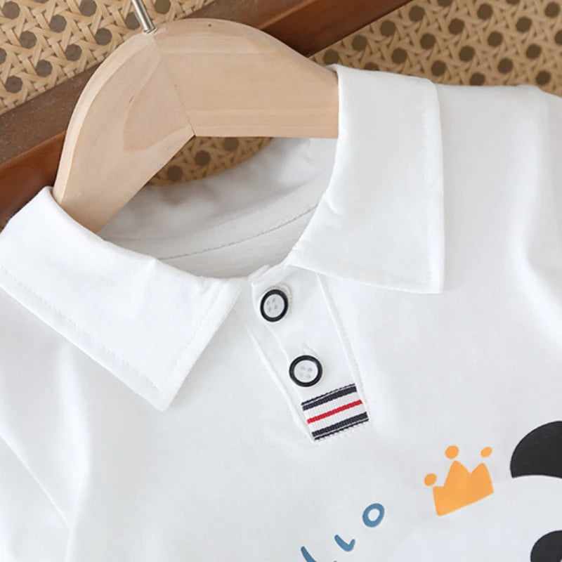 Summer Fashion Baby Clothes Suit Children Boys Cartoon T-Shirt Shorts 2Pcs/Sets Toddler Clothing Infant Costume Kids Tracksuits